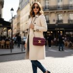 Chanel Sac Elégance en cuir