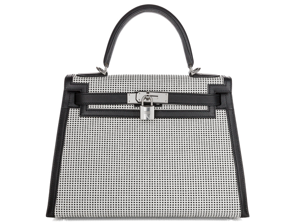 hermes-limited-edition-black-swift-leather-ecru-toile-quadrille-sellier-kelly-28cm-bag-1