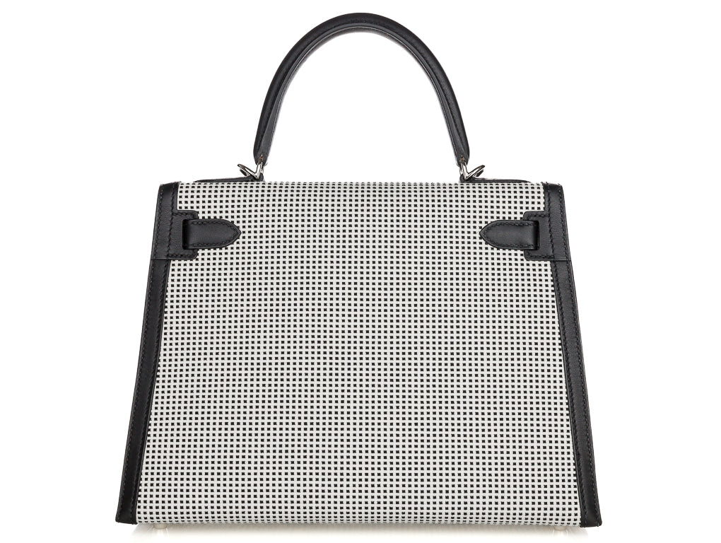 hermes-limited-edition-black-swift-leather-ecru-toile-quadrille-sellier-kelly-28cm-bag-3