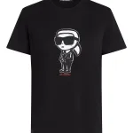 Karl Lagerfeld IKON Organic Cotton T-Shirt for Women