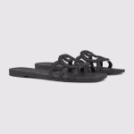 Gucci Interlocking G Rubber Slide Sandals